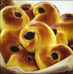 Swedish Saffron Buns / Lussebullar - bag of 6